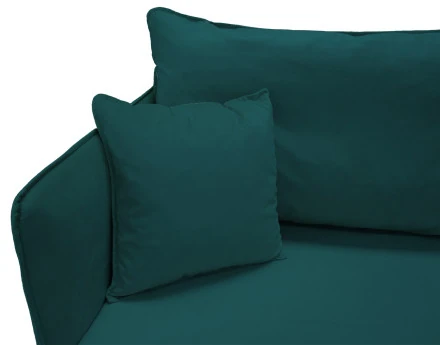 Canapé 3 places fixe en...