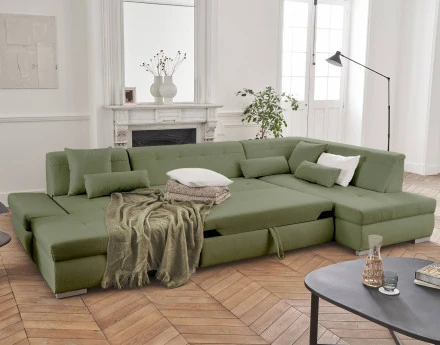 Canapé panoramique d'angle...