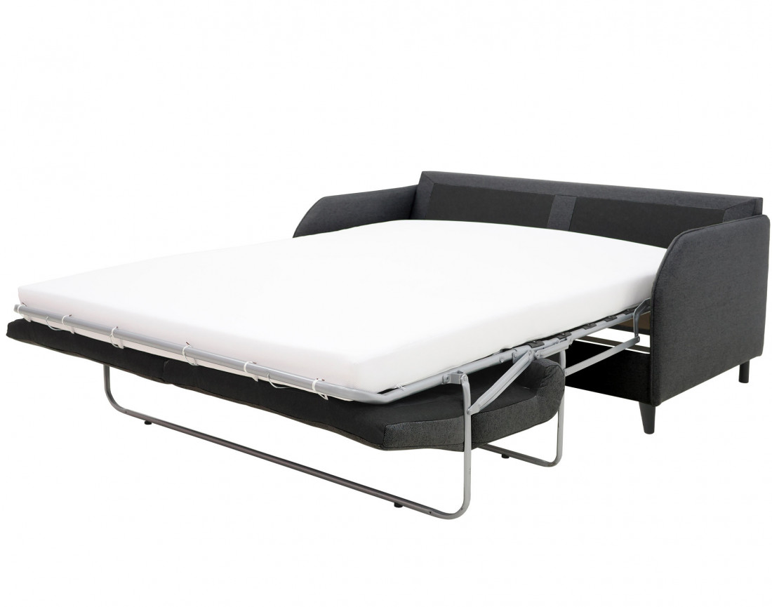 Canapé 3 places convertible express quotidien en tissu Cosmos