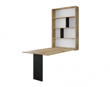 Table murale rabattable et pliante  MONDRIAN 4 personnes | Best Mobilier