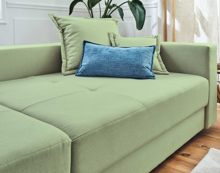 Canapé 4 places fixe en...