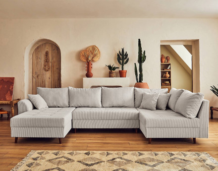 Canapé panoramique d'angle...