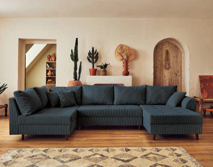 Canapé panoramique d'angle...