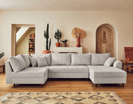 Canapé panoramique d'angle...