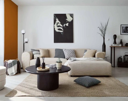 Canapé d'angle droit 4...