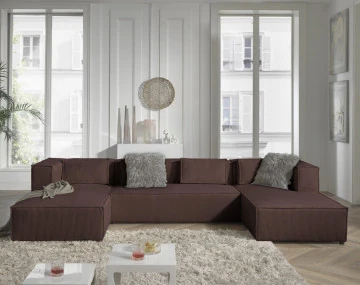 Canapé panoramique 7 places pour chien ou chat Stella - Best Mobilier
