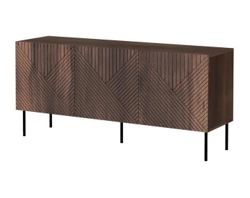 Buffet bas bois 3 portes 150 cm Salvador