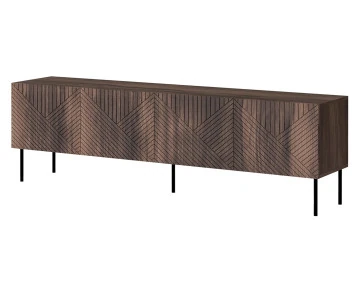 Meuble TV bois 4 portes 191 cm Salvador