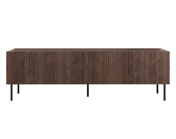 Meuble TV bois 4 portes 191 cm Salvador