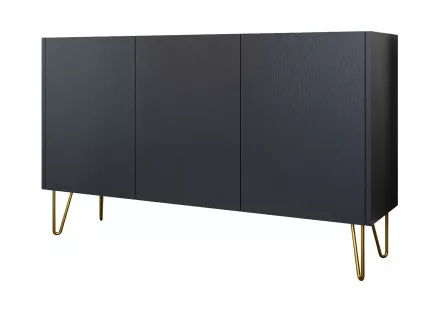 Buffet bas effet marbre 144 cm Cali