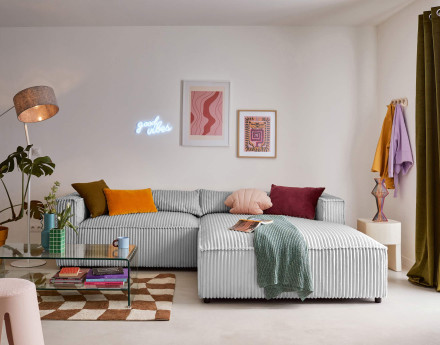 Canapé d'angle droit 4...