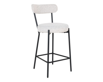 Tabouret de bar en tissu...