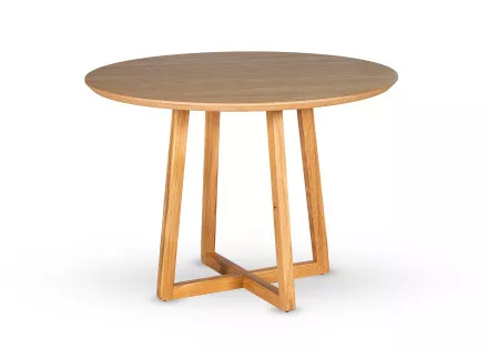 Table à manger ronde en bois 110 cm Estrella