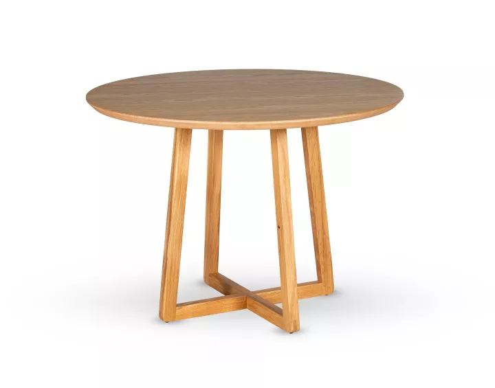 Table à manger ronde en bois 110 cm Estrella