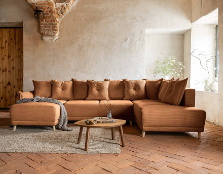 Canapé panoramique d'angle...