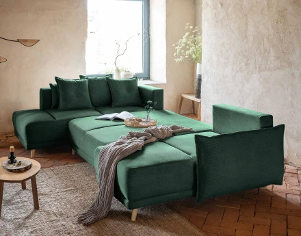 Canapé panoramique d'angle...