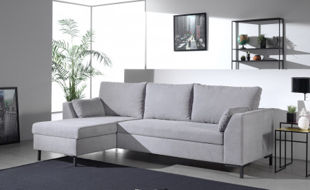 MONTANA - Canapé d'angle réversible convertible en tissu MONTANA - Canapé d'angle réversible convertible en tissu