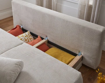 Canapé droit 3 places convertible Pet Friendly Cristal - Best Mobilier