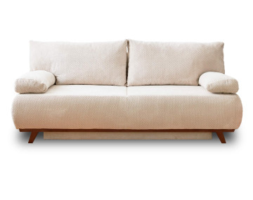 Canapé droit 3 places convertible Pet Friendly Cristal - Best Mobilier