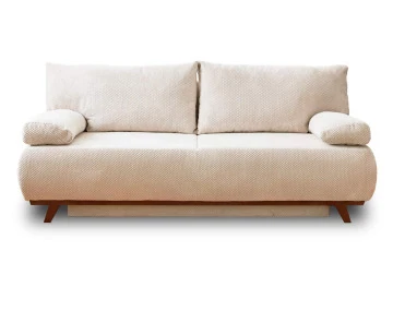 Canapé droit 3 places convertible Pet Friendly Cristal - Best Mobilier