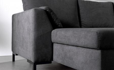 MONTANA - Canapé d'angle réversible convertible en tissu MONTANA - Canapé d'angle réversible convertible en tissu