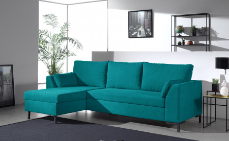 MONTANA - Canapé d'angle réversible convertible en tissu MONTANA - Canapé d'angle réversible convertible en tissu