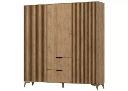 Armoire en bois 185x192 cm Portmore