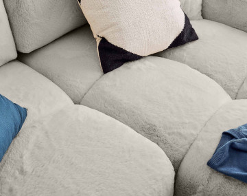 Canapé d'angle réversible 4 places convertible Crocus - Best Mobilier