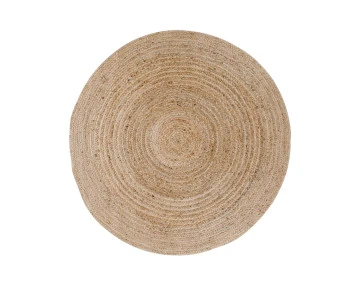 Tapis rond en jute 150 cm...
