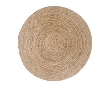 Tapis rond en jute 180 cm...
