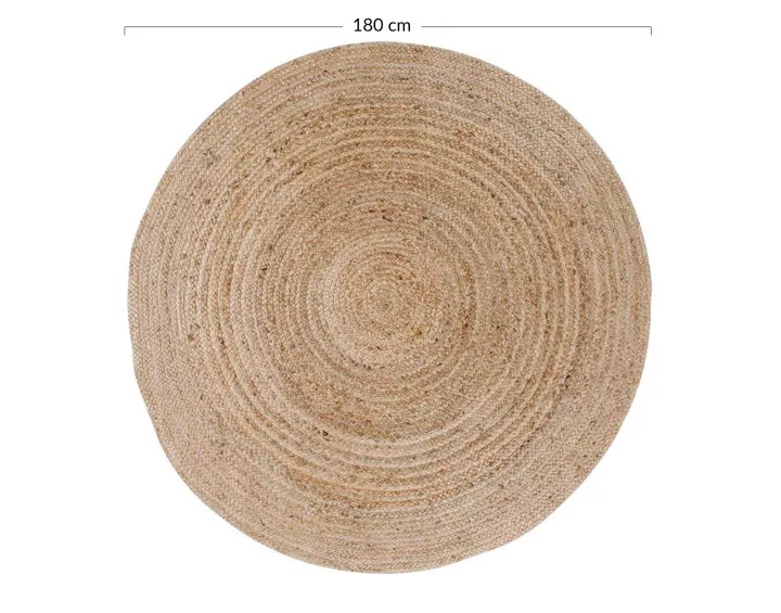 Tapis rond en jute 180 cm Adeje