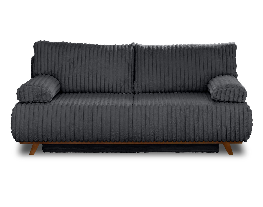 Canapé droit 3 places convertible Cristal - Best Mobilier