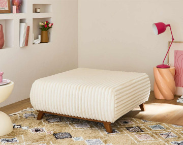 Pouf modulable 95 cm en...