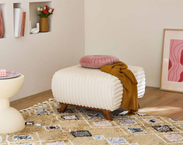 Pouf modulable 65 cm en...