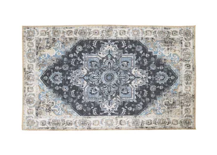 Tapis bleu 160x230 cm Galdar