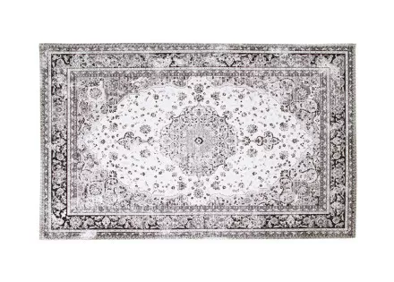 Tapis noir et blanc 160x230 cm Galdar