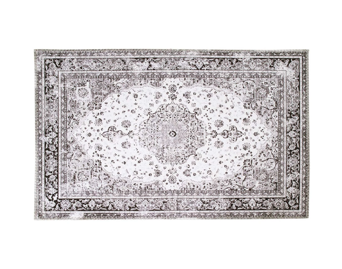 Tapis noir et blanc 160x230...