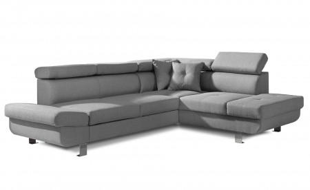 Lisbona - Canapé d'angle droit convertible - L 252 x P 190cm Lisbona - Canapé d'angle droit convertible - L 252 x P 190cm