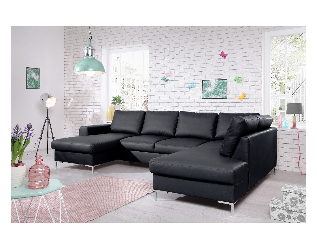 bobochic lilly canap panoramique convertible en pu coffre angle droit - Canape Panoramique Convertible bobochic lilly canap panoramique convertible en pu coffre angle droit - Canape Panoramique Convertible