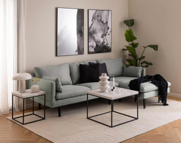 Table basse effet marbre...