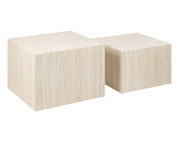 Lot de deux tables basses...