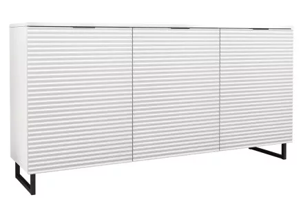 Buffet bas blanc 150 cm Barbara