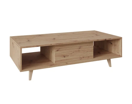 Table basse bois 2 niches...