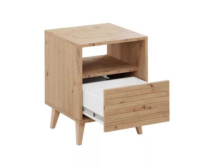 Table de chevet bois 40cm Diego