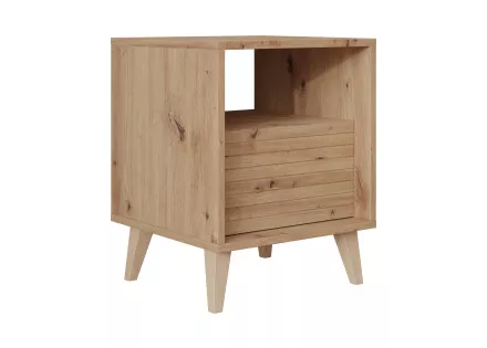 Table de chevet bois 40cm Diego