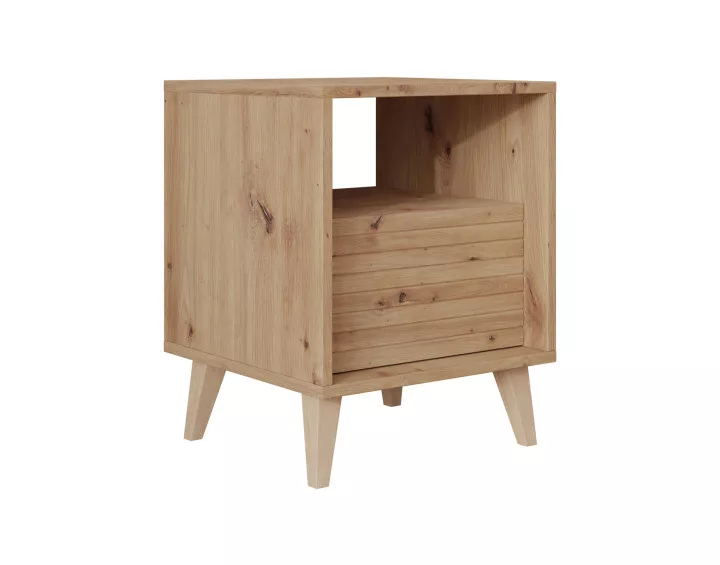 Table de chevet bois 40cm Diego