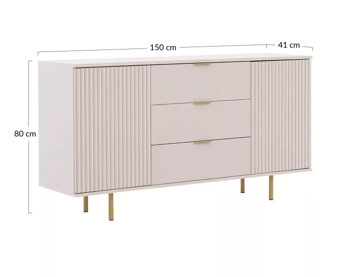 Buffet beige 150cm Monica