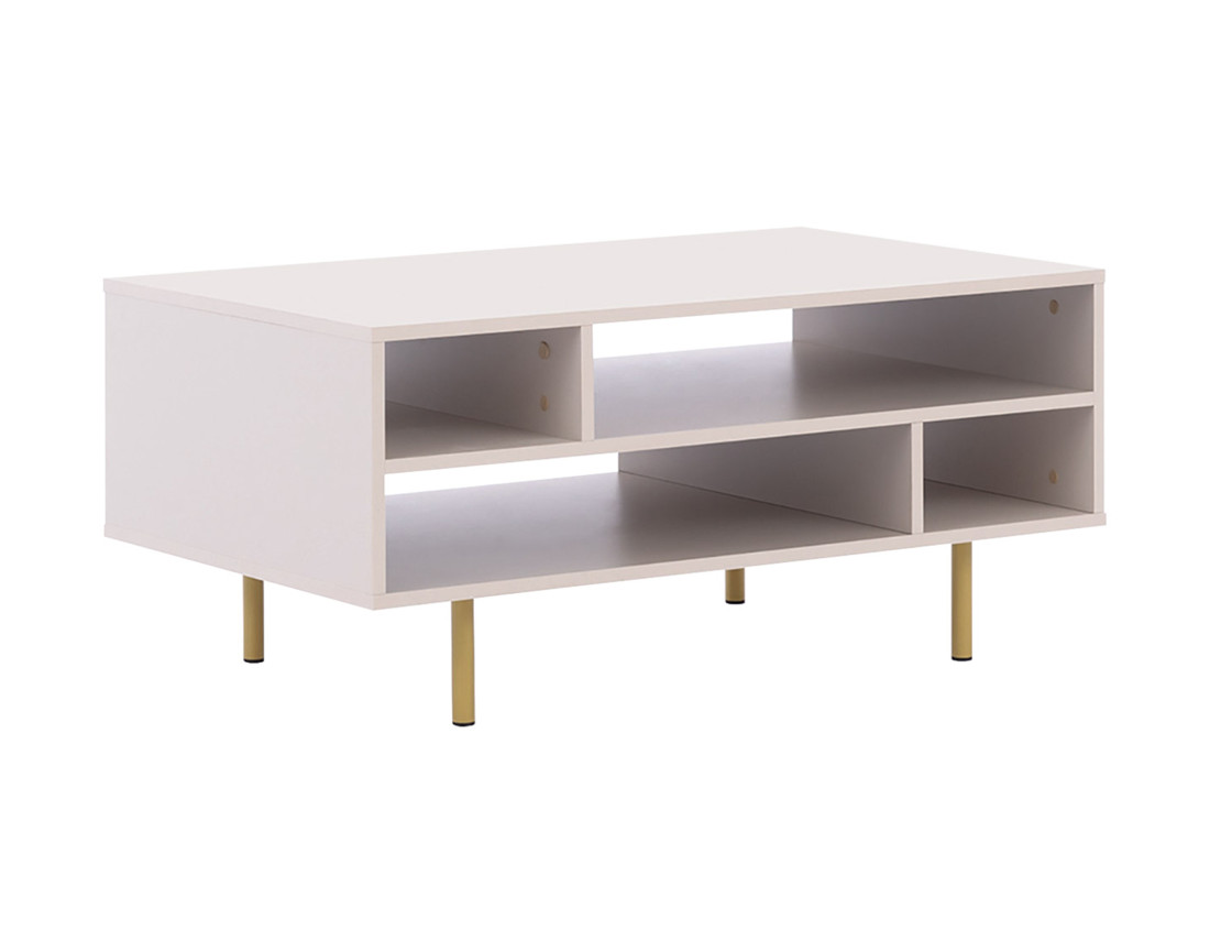 Table basse beige 100cm Monica