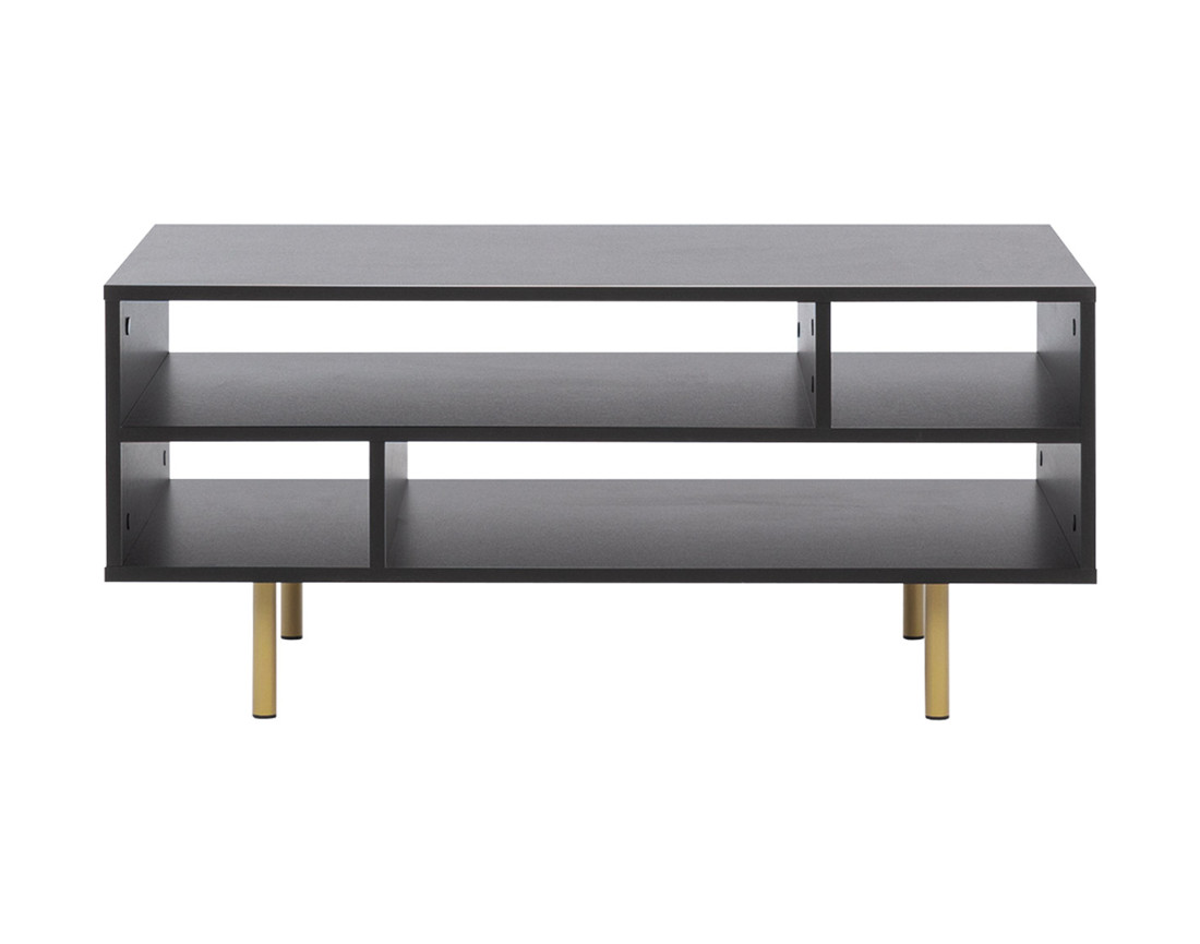 Table basse noir 100cm Monica