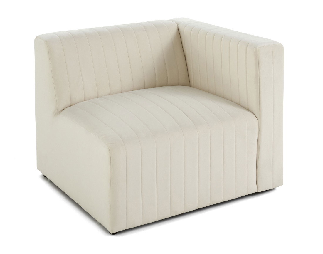 Module d'assise droit en velours Nova Module d'assise droit en velours Nova